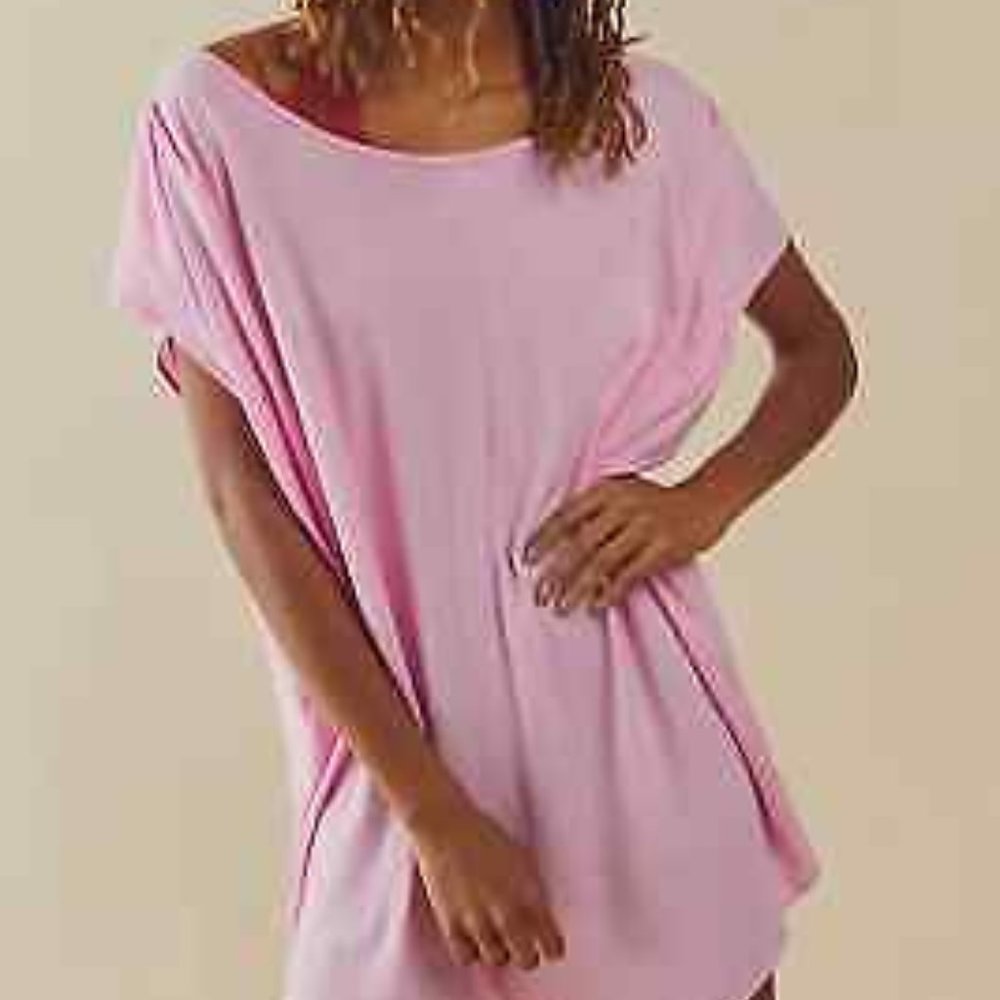 Free People Ice Cream Romper in Pink